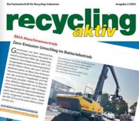 BMA Maschinenvertrieb recycling aktiv 04/2023