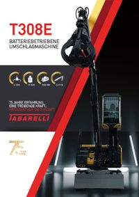 T 308 E Battery Power deutsch Broschüre